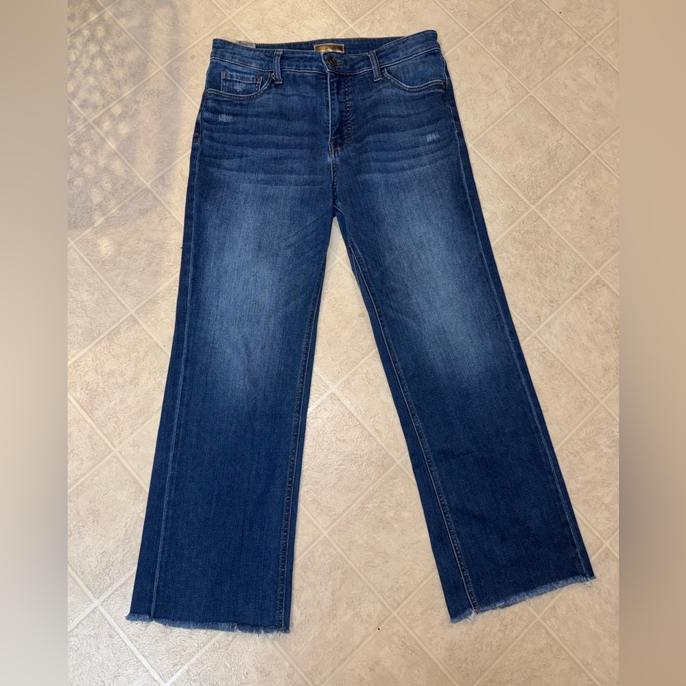 Kut from the Kloth Dark Blue Flare Jeans